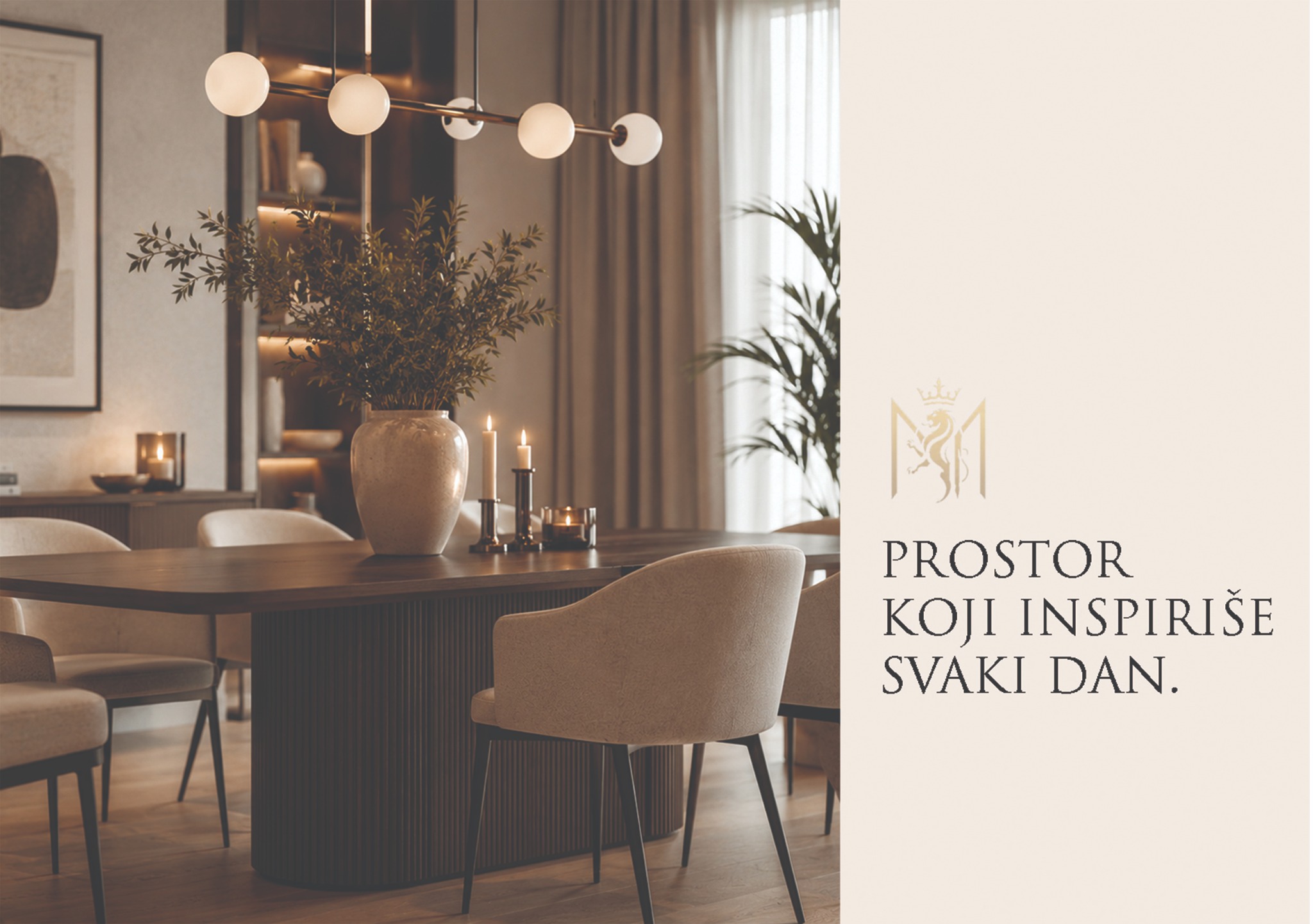 Inspiracija za enterijer dnevnog prostora